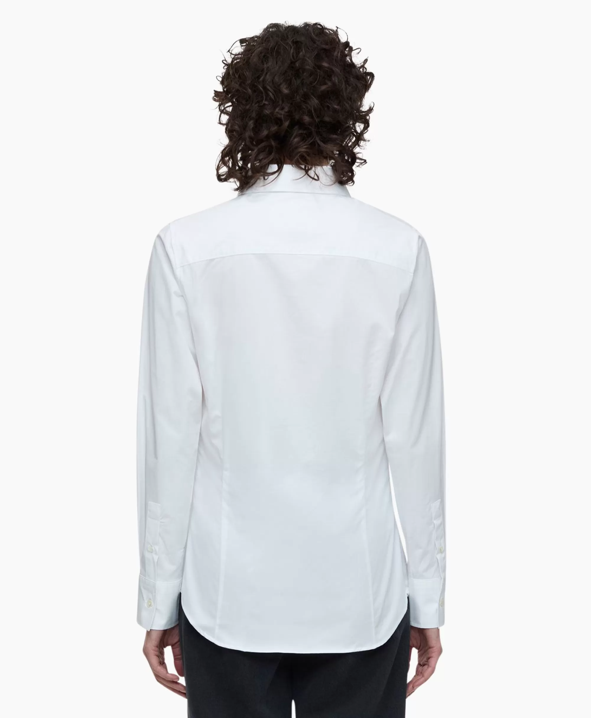 Blouses*Closed Blouse Waisted Wit