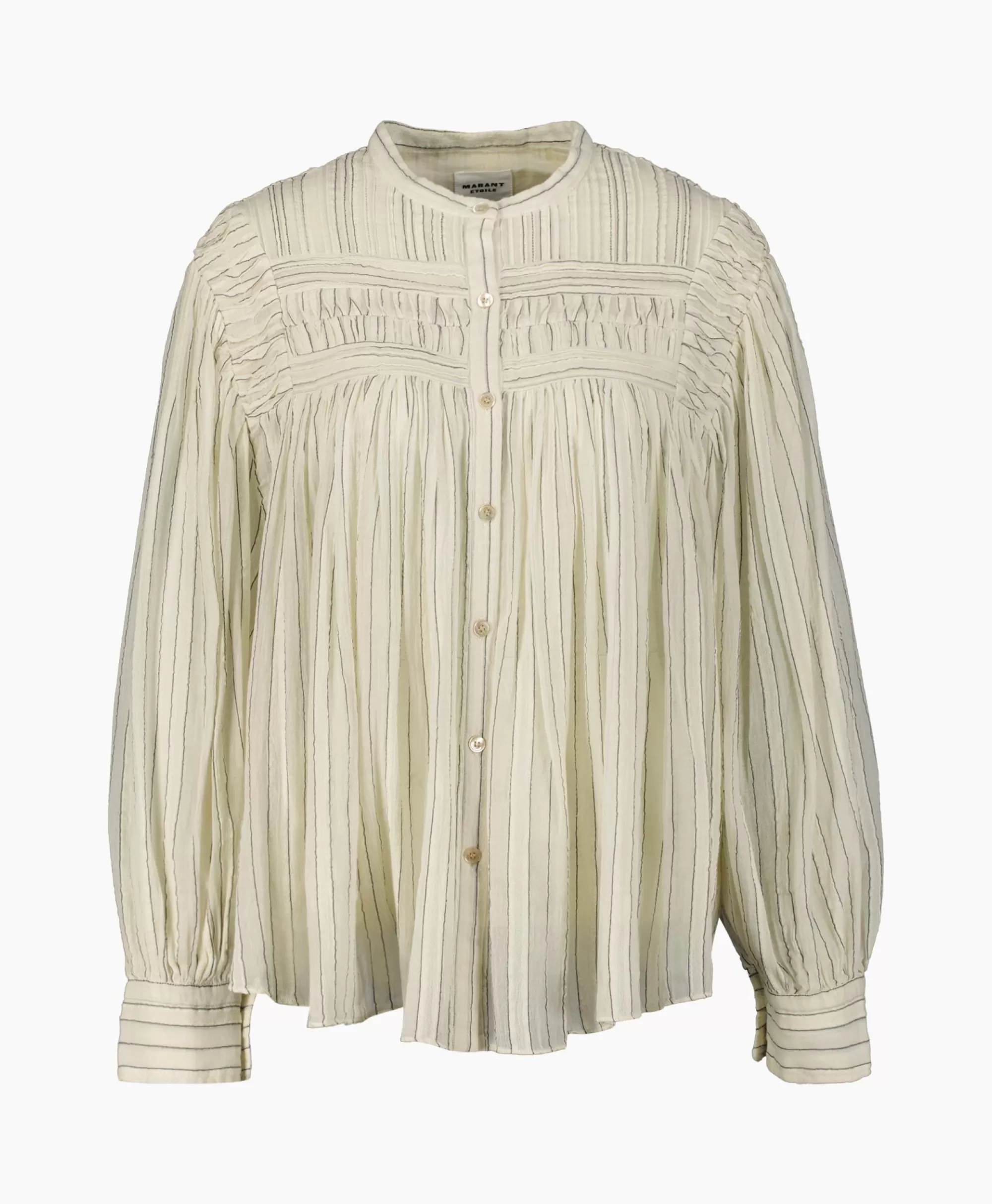 Blouses*Marant Étoile Marant Etoile Blouse Plalia-Gc Ecru