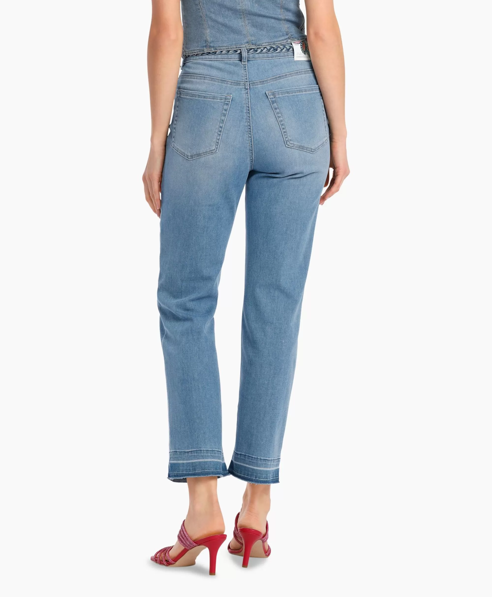 Broeken*Marccain Collectie Jeans Wc 82.21 D65 Licht Blauw