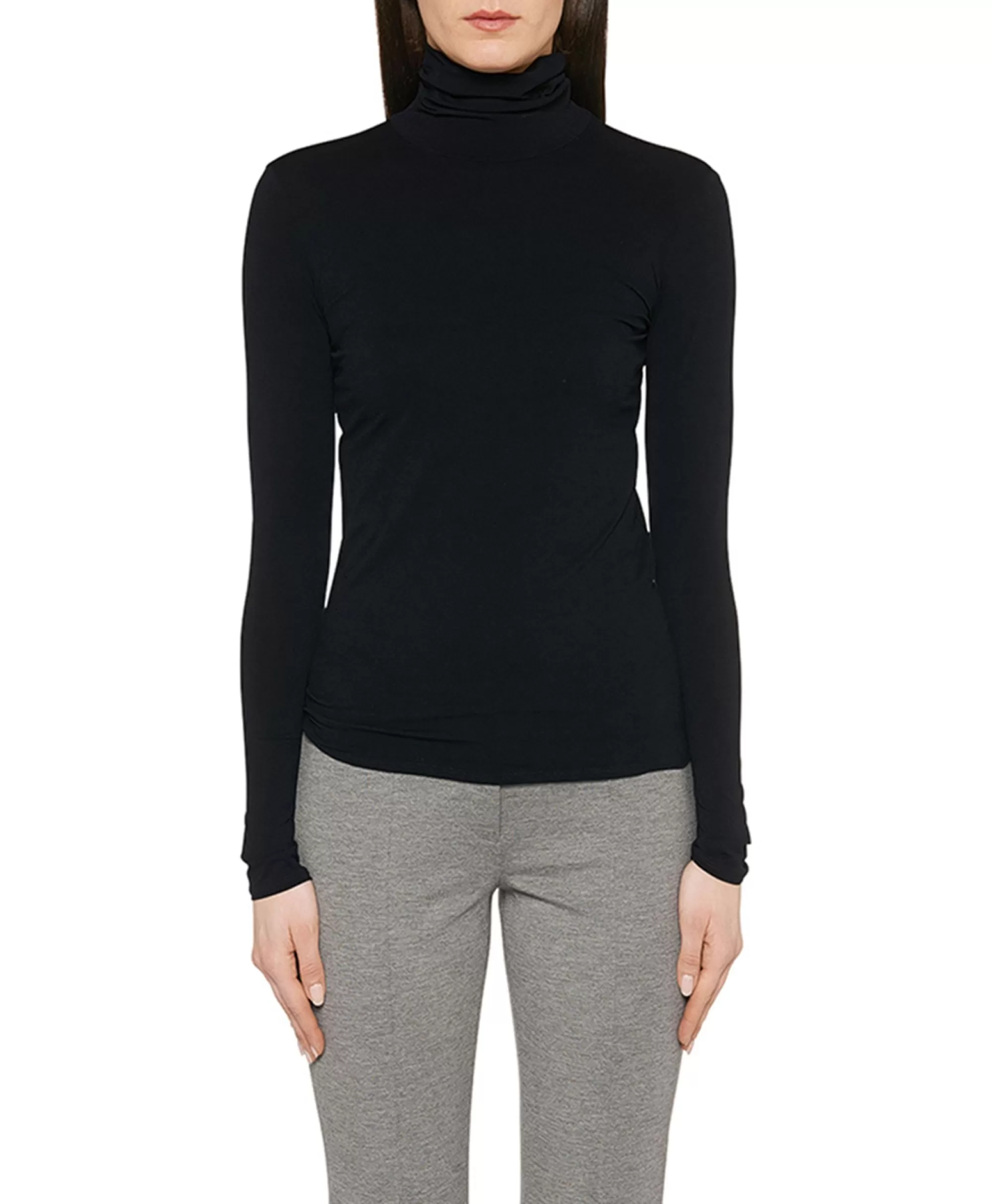 Truien*Marccain Essentials Coltrui +E 48.54 J03 Donker Blauw