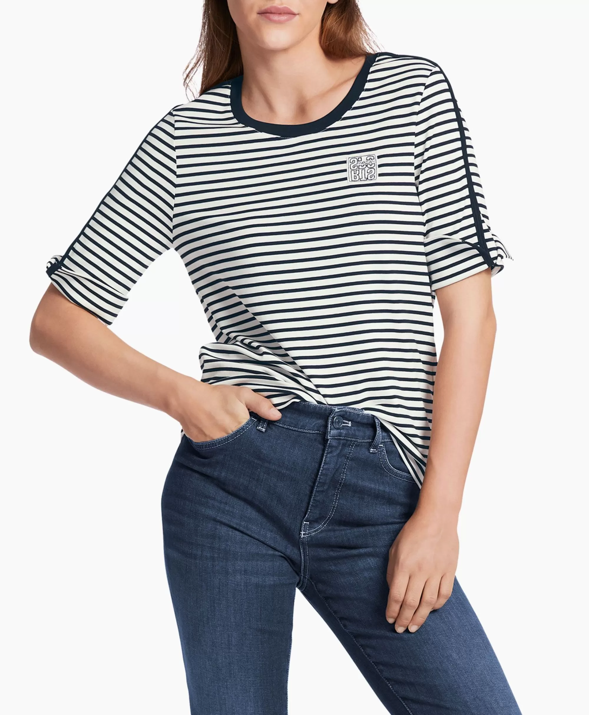 T-Shirts & Tops*Marccain Sport T-Shirt Ws 48.03 J18 Print + 2 Kleurig