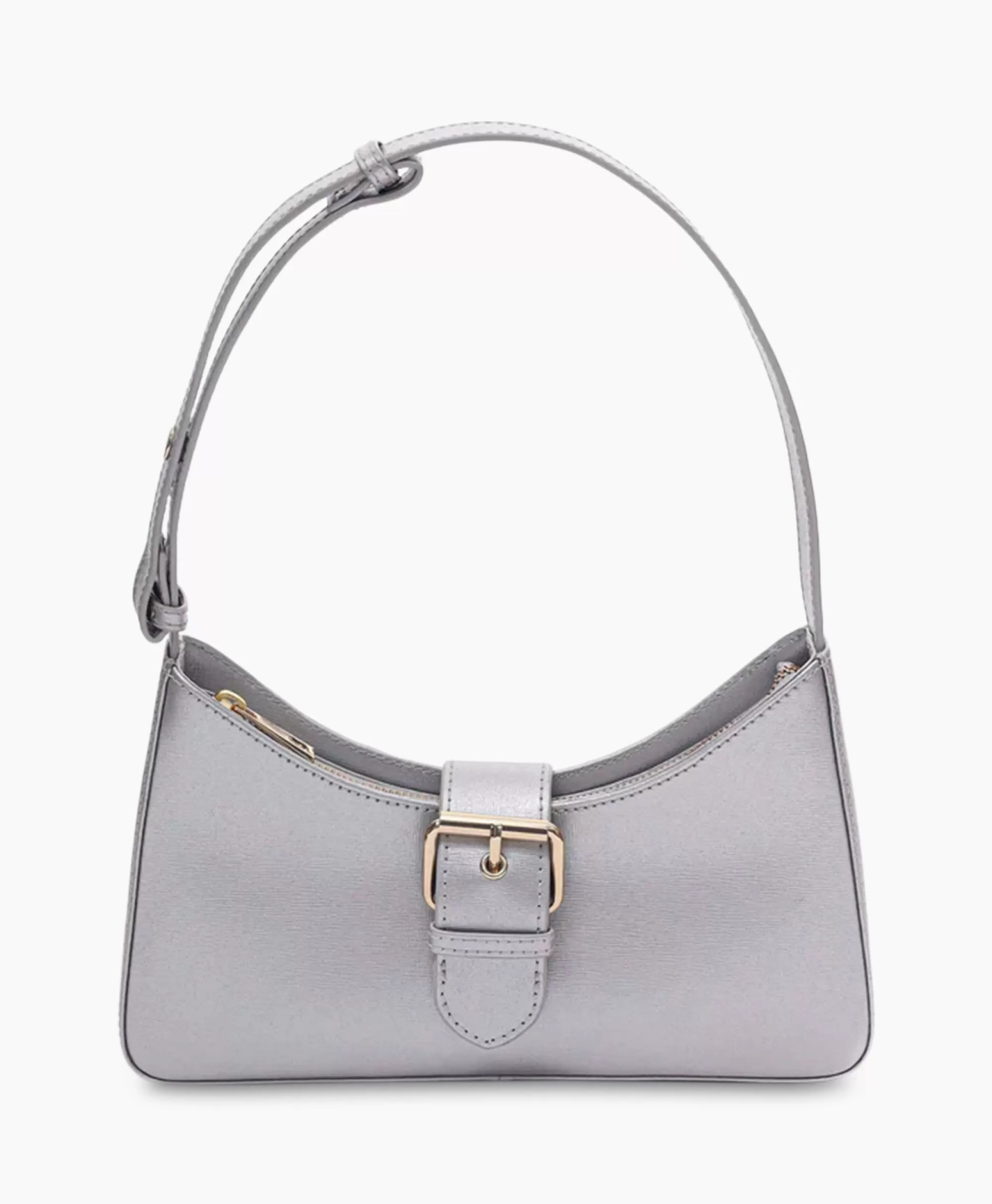 Tassen*Nunoo Bags Schouder / Hand Tas Apollo Florence Silver W. Gold Zilver