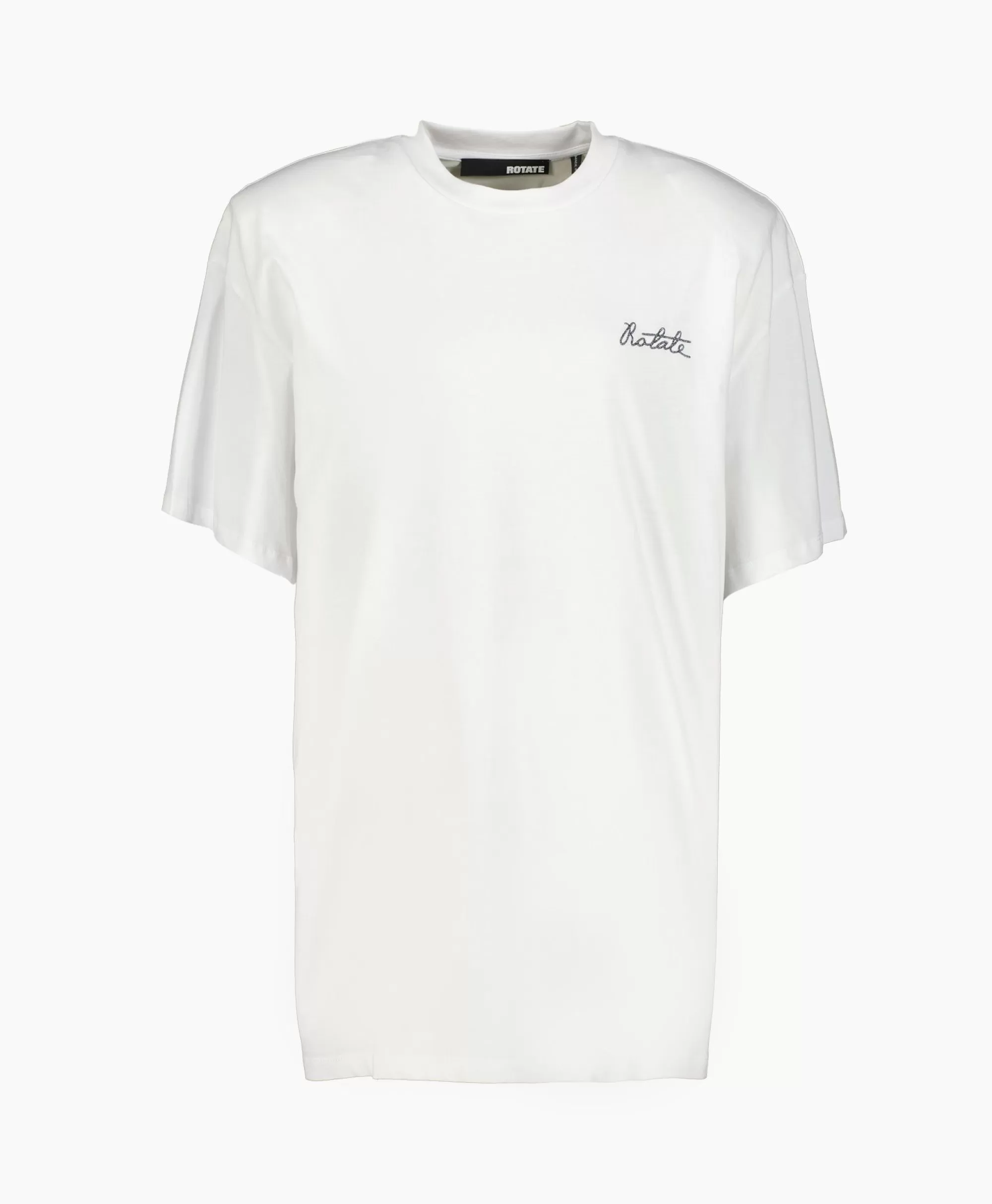 T-Shirts & Tops*Rotate T-Shirt Korte Mouw Oversized Logo Wit